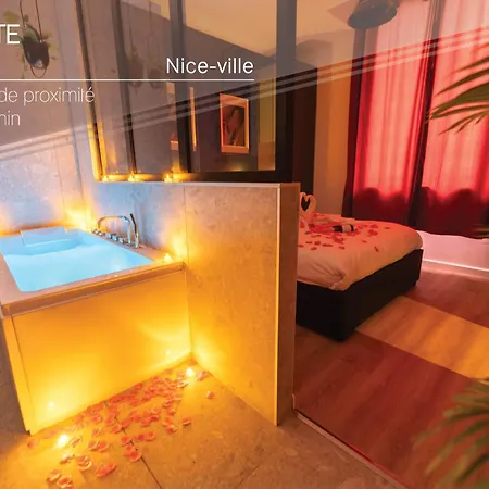 Apartmán Magnifique Loft - Centre - Jacuzzi 2 Nice